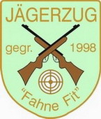 J�gerzug Fahne Fit Wappen