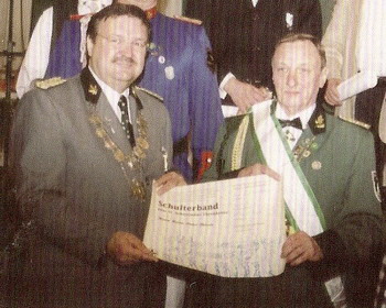 Ordenstr�ger 2006 Schulterband Dieter